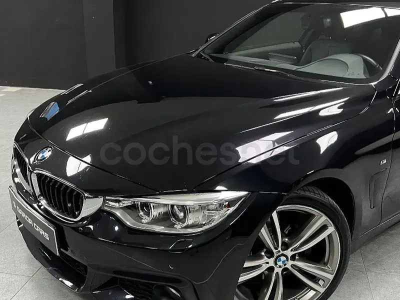 Usado BMW 420 Coupé Shadowline 184 CV (135 kW) 2015 Negro Coupe