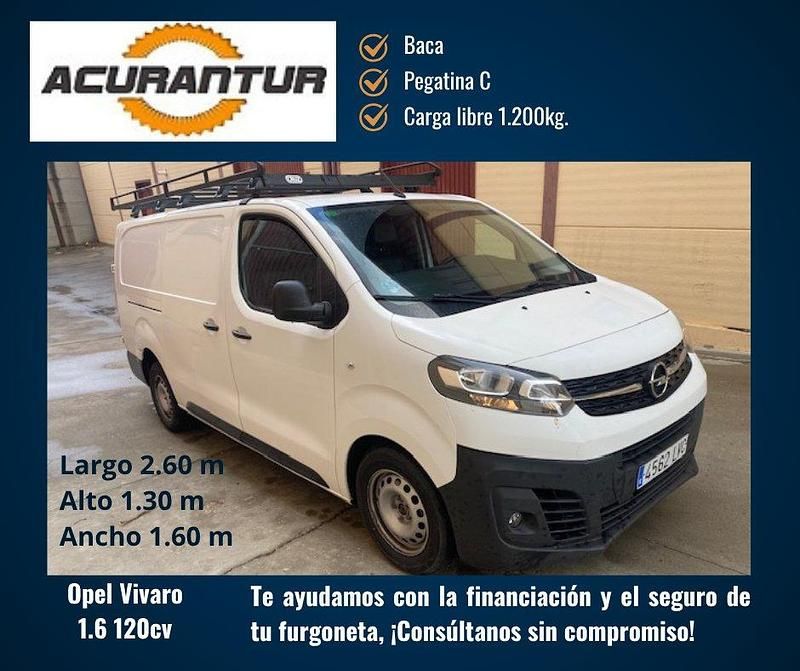Blanco Usado 2021 Opel Vivaro Expression Van | 15.999 € (Buen precio) - Imagen 1/4