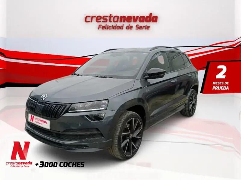 Usado Skoda Karoq SportLine 150 CV (110 kW) 2021 Gris SUV