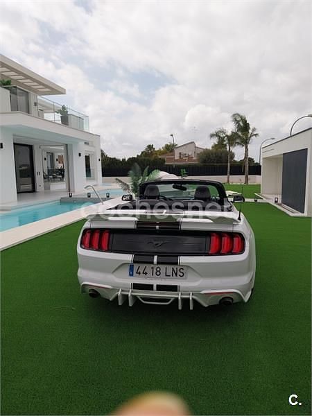 Blanco Usado 2018 Ford Mustang Convertible Descapotable | 30.000 € (Super precio) - Imagen 1/4
