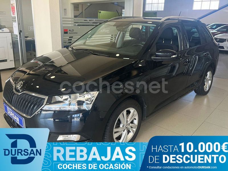 Negro Usado 2021 Skoda Fabia Ambition Familiar | 14.490 € (Precio justo) - Imagen 1/4