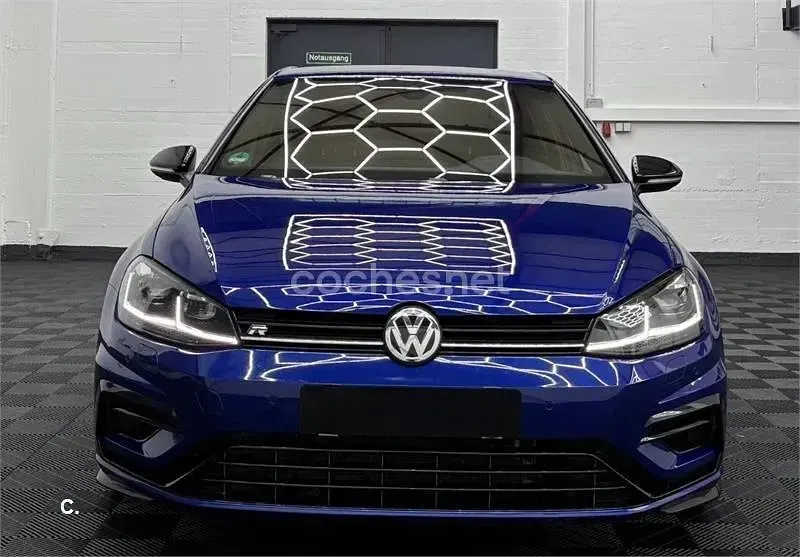 Usado VW Golf VII R 310 CV (228 kW) 2017 Azul Berlina