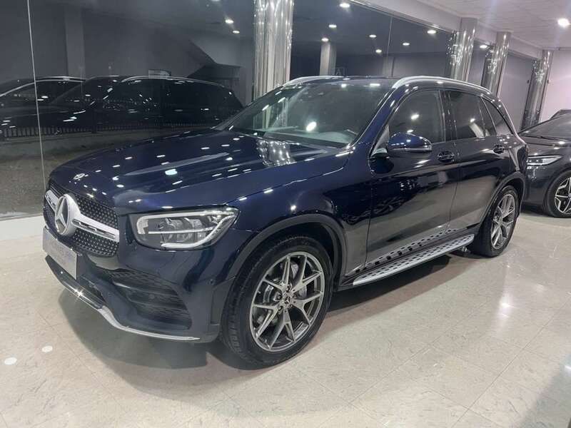 Usado Mercedes GLC220 194 CV (142 kW) 2021 Azul SUV