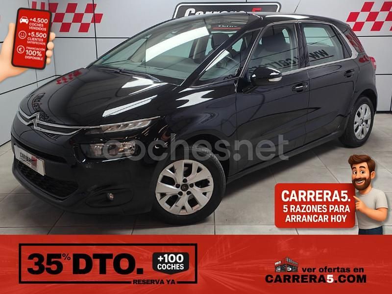 Negro Usado 2016 Citroën C4 Picasso Feel Monovolumen | 7200 € (Super precio) - Imagen 1/4