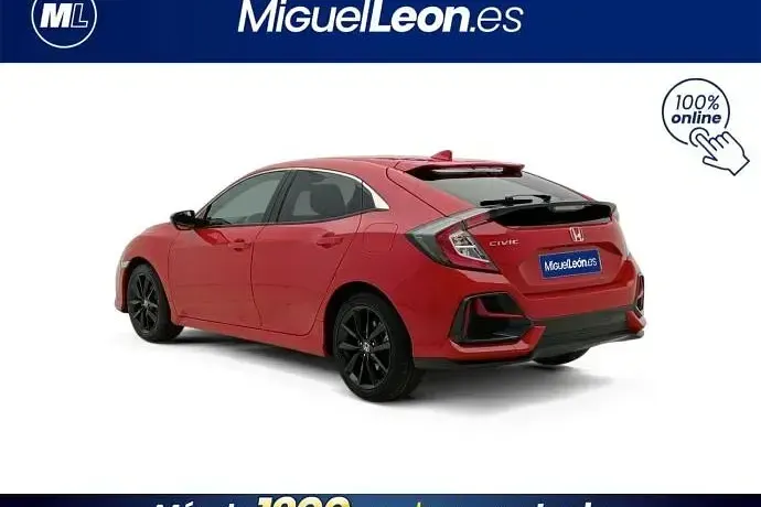Usado Honda Civic Elegance 126 CV (92 kW) 2021 Rojo Berlina