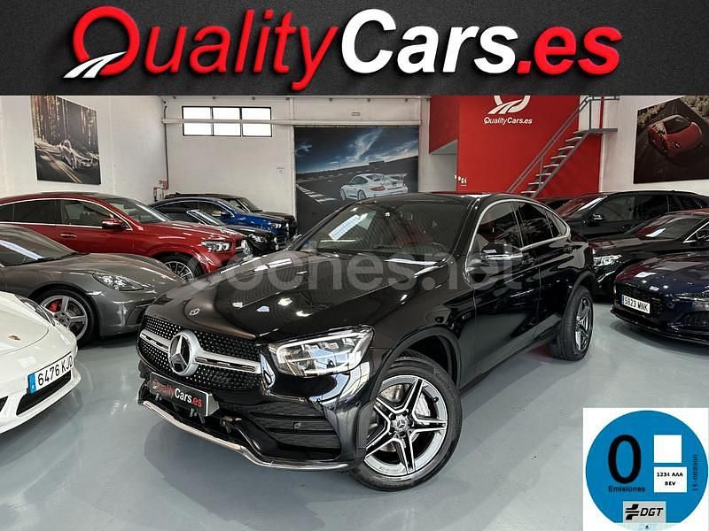 Negro Usado 2021 Mercedes GLC300e Coupe | 43.900 € (Precio justo) - Imagen 1/4