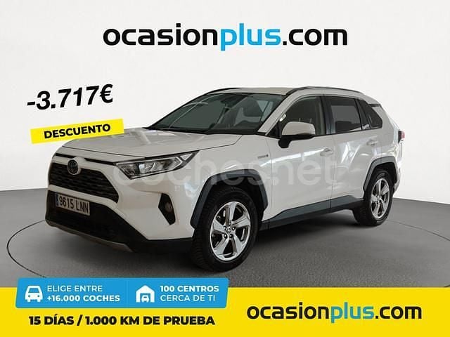 Blanco Usado 2021 Toyota RAV4 Hybrid Advance SUV | 27.690 € (Precio justo) - Imagen 1/4