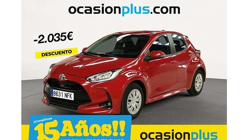 Rojo Usado 2022 Toyota Yaris Hybrid Business Edition Utilitario | 16.173 € (Buen precio) - Imagen 1/4