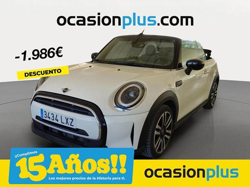 Blanco Usado 2022 Mini Cooper Cabriolet Descapotable | 21.850 € (Precio justo) - Imagen 1/4