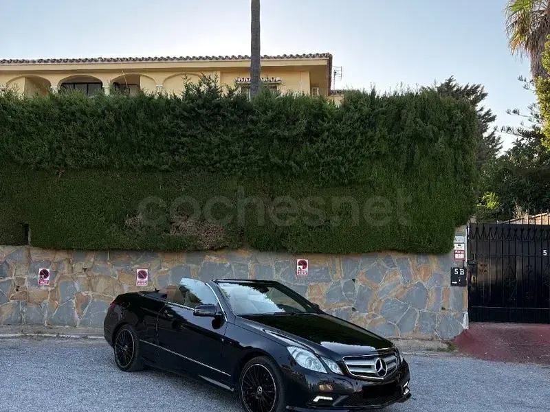 Usado Mercedes E350 Avantgarde 265 CV (194 kW) 2012 Negro Descapotable