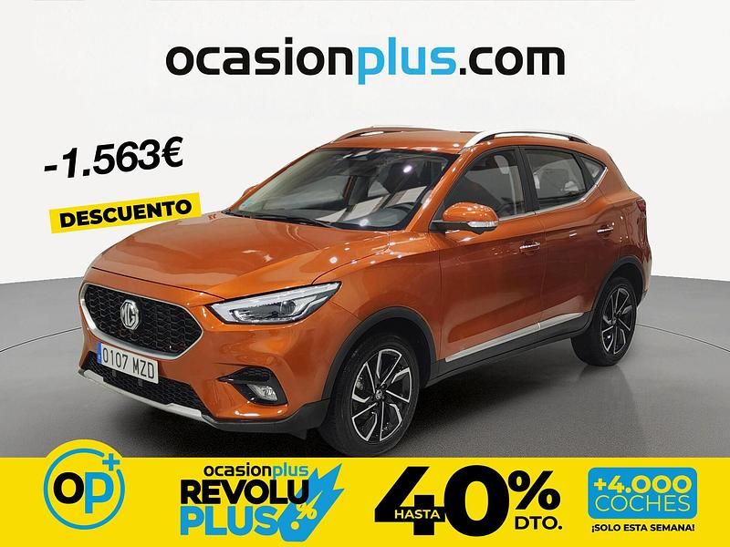 Usado MG ZS Luxury 106 CV (77 kW) 2025 Naranja SUV