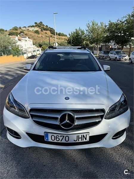 Blanco Usado 2015 Mercedes E220 Familiar | 16.700 € (Precio justo) - Imagen 1/4