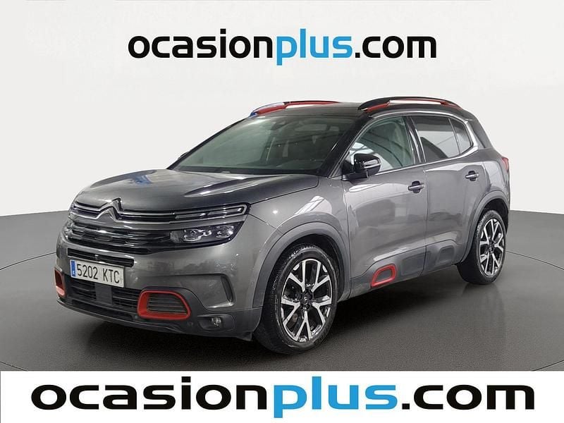 Usado Citroën C5 Aircross Shine 177 CV (130 kW) 2019 Gris SUV