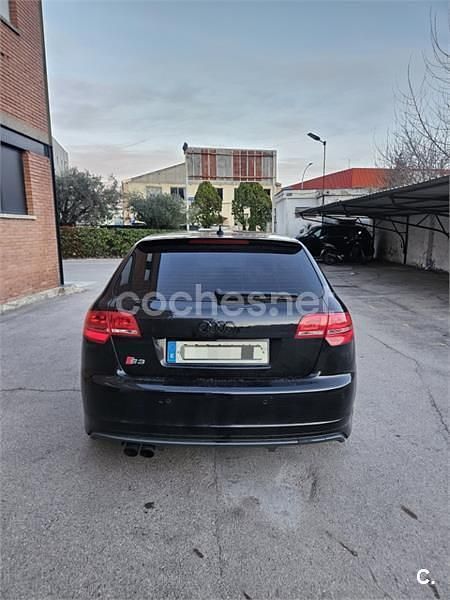 Usado Audi S3 265 CV (194 kW) 2012 Negro Utilitario