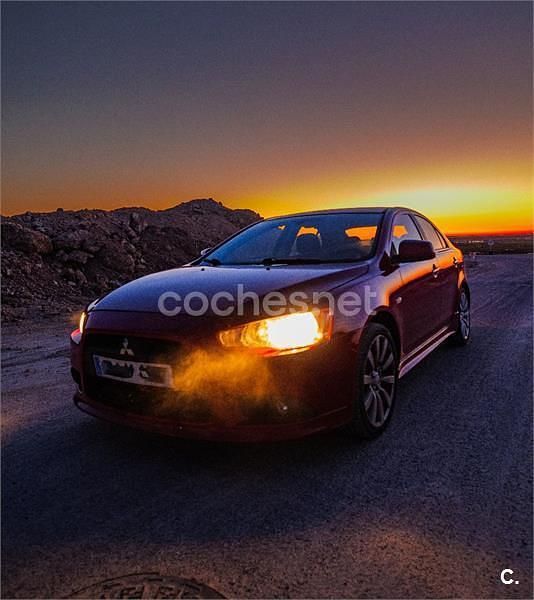 Rojo Usado 2008 Mitsubishi Lancer Sportback Inform Berlina | 1999 € - Imagen 1/4