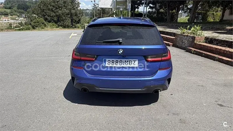 Usado BMW 320 Shadowline 190 CV (139 kW) 2019 Azul Familiar
