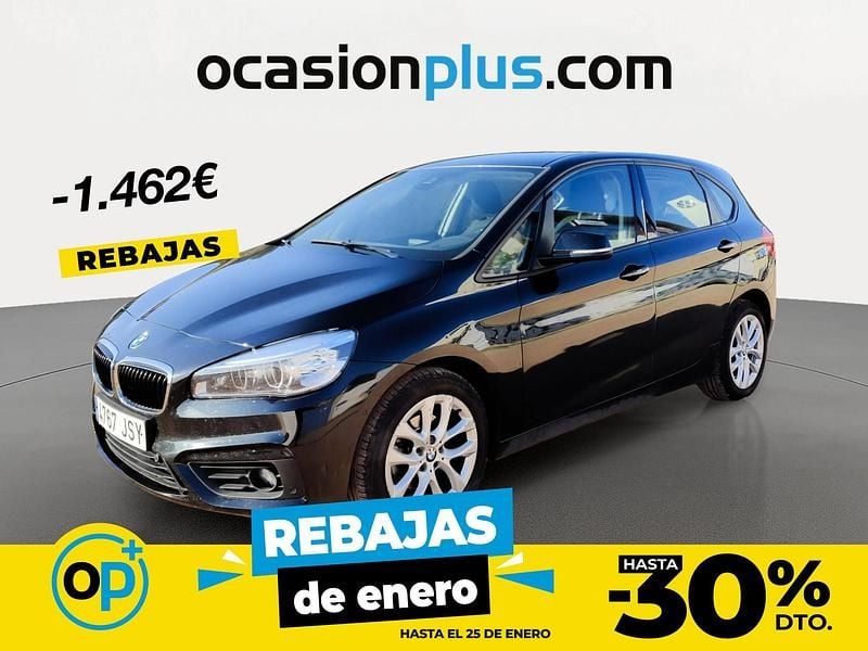 Usado BMW 218 Active Tourer 150 CV (110 kW) 2016 Negro Monovolumen