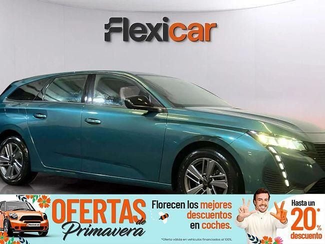 Usado Peugeot 308 Allure 131 CV (96 kW) 2022 Verde Berlina