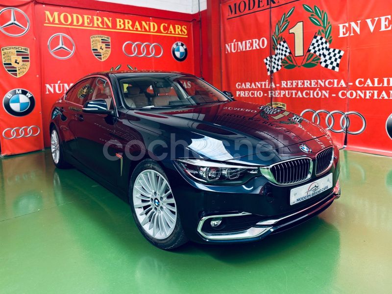 Azul Usado 2019 BMW 418 Gran Coupé Coupe | 21.990 € (Precio justo) - Imagen 1/4