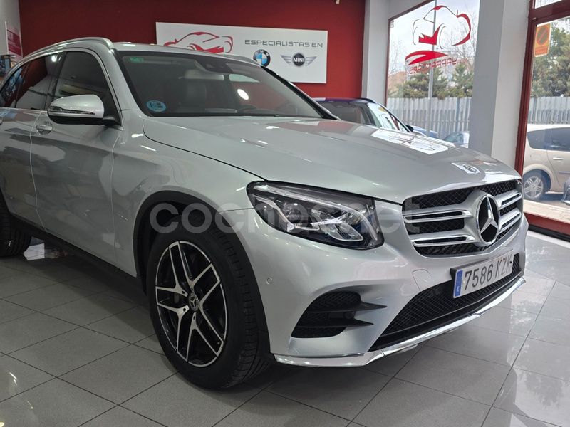 Gris Usado 2019 Mercedes GLC220 SUV | 34.990 € (Buen precio) - Imagen 1/4
