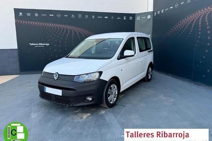 Usado 2021 VW Caddy Monovolumen | 19.990 € (Precio justo) - Imagen 1/4
