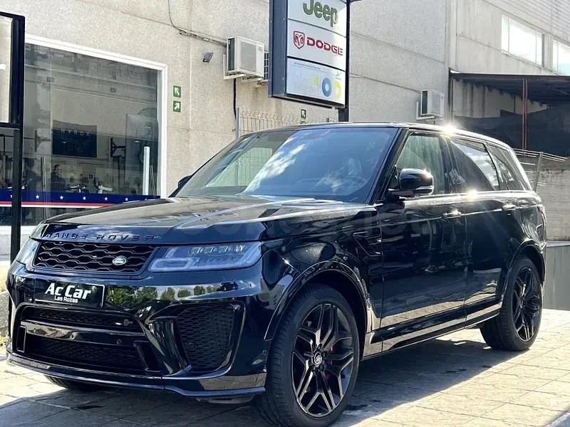 Occasion Land Rover Range Rover Sport SVR 575 PK (422 kW) 2020 Zwart SUV