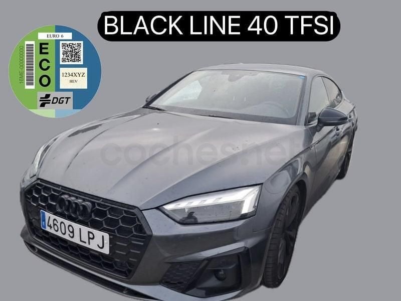 Usado Audi A5 Sportback S-Line 204 CV (150 kW) 2021 Gris / plata Utilitario
