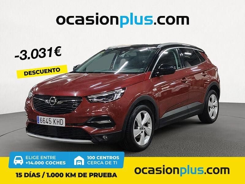 Rojo Usado 2018 Opel Grandland X Excellence SUV | 13.590 € (Precio justo) - Imagen 1/4