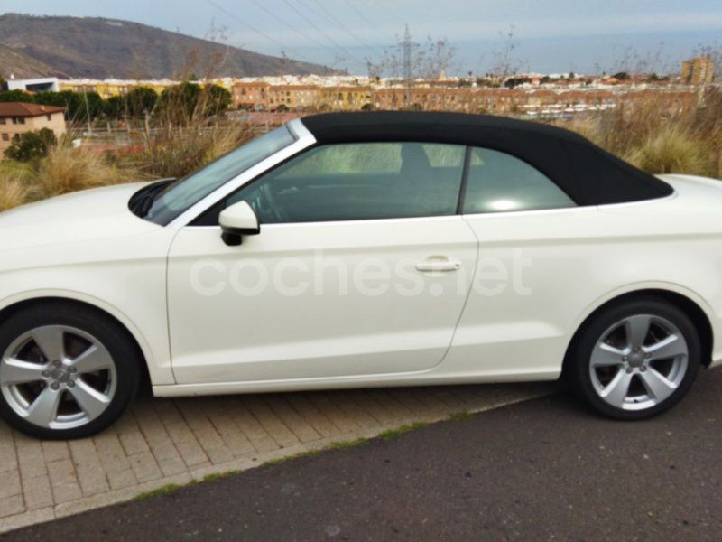 Blanco Usado 2015 Audi A3 Cabriolet Attraction Descapotable | 18.900 € (Precio justo) - Imagen 1/4