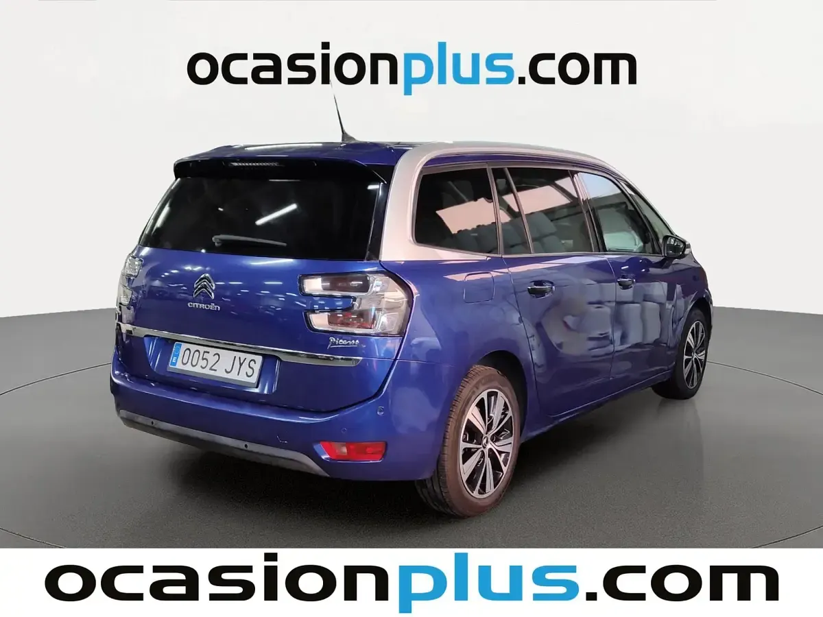 Usado Citroën Grand C4 Picasso Feel 120 CV (88 kW) 2017 Azul Monovolumen