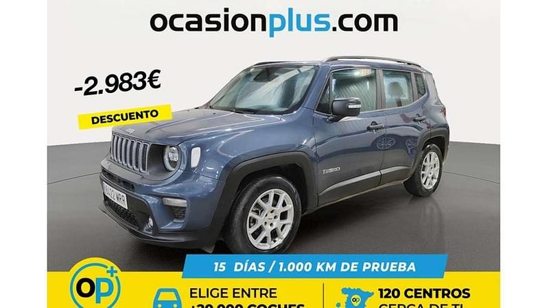 Usado Jeep Renegade Limited 129 CV (94 kW) 2024 Azul SUV