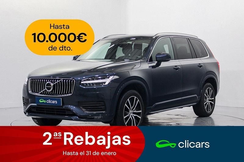 Azul Usado 2021 Volvo XC90 Momentum SUV | 37.990 € (Precio justo) - Imagen 1/4