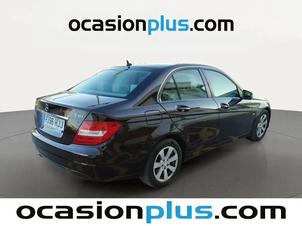 Usado Mercedes C200 Edition 136 CV (100 kW) 2012 Marrón Berlina