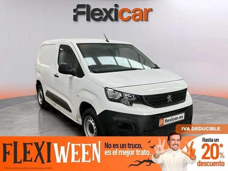 Blanco Usado 2020 Peugeot Partner Access Van | 9390 € (Precio justo) - Imagen 1/4