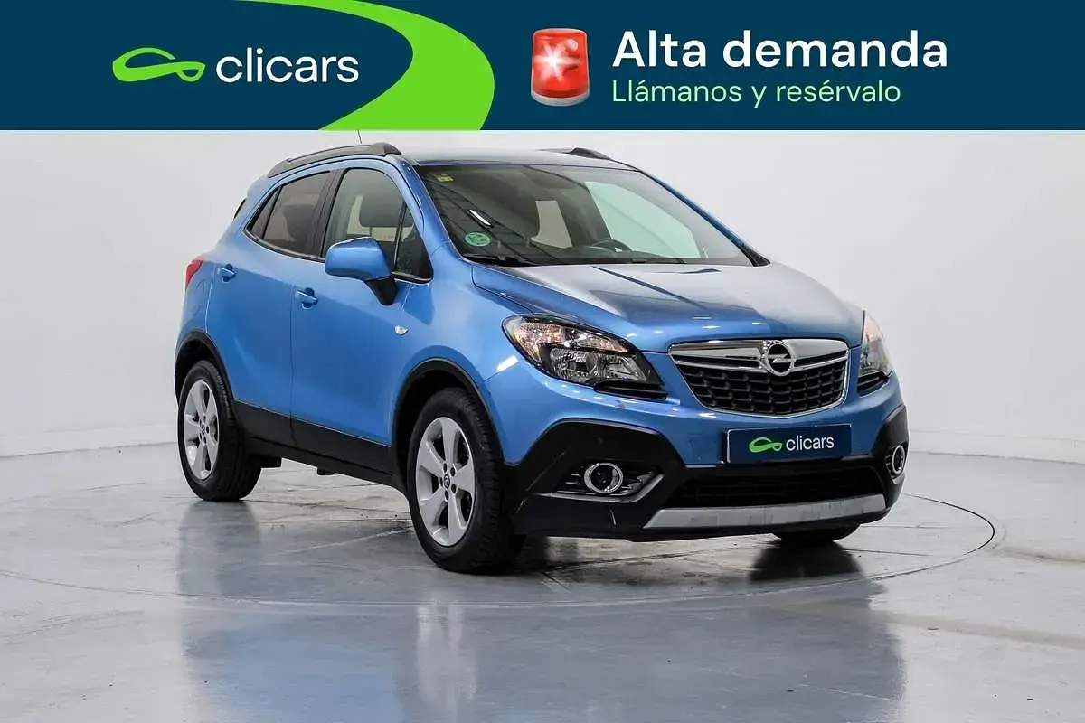 Usado Opel Mokka Selective 140 CV (102 kW) 2016 Azul SUV