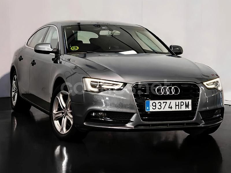Usado Audi A5 Sportback 143 CV (105 kW) 2013 Gris / plata Utilitario