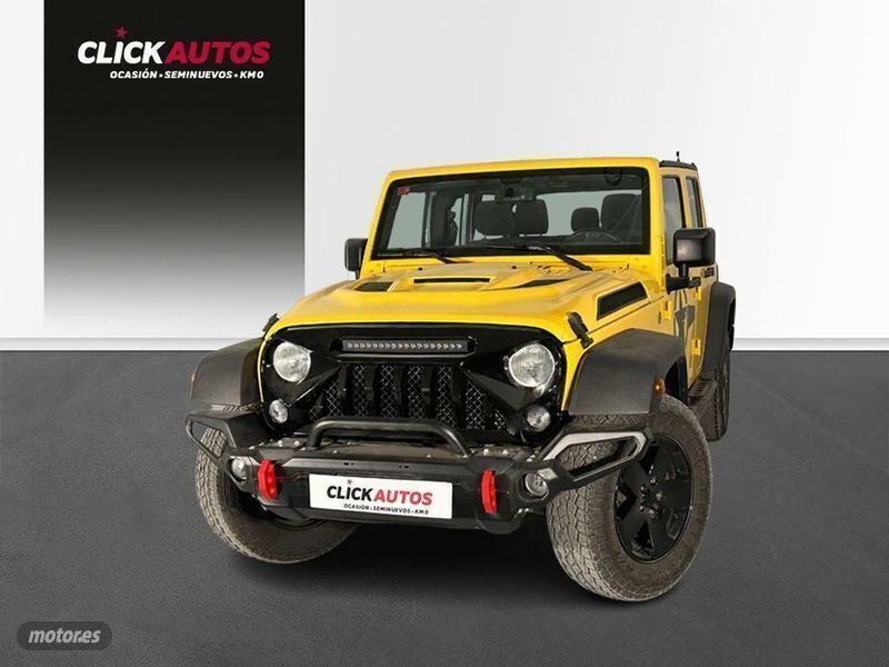 Amarillo Usado 2018 Jeep Wrangler Sport SUV | 39.650 € (Precio justo) - Imagen 1/4