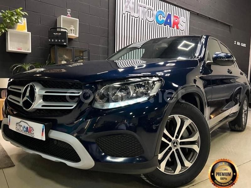 Azul Usado 2018 Mercedes GLC220 SUV | 26.900 € (Precio justo) - Imagen 1/4