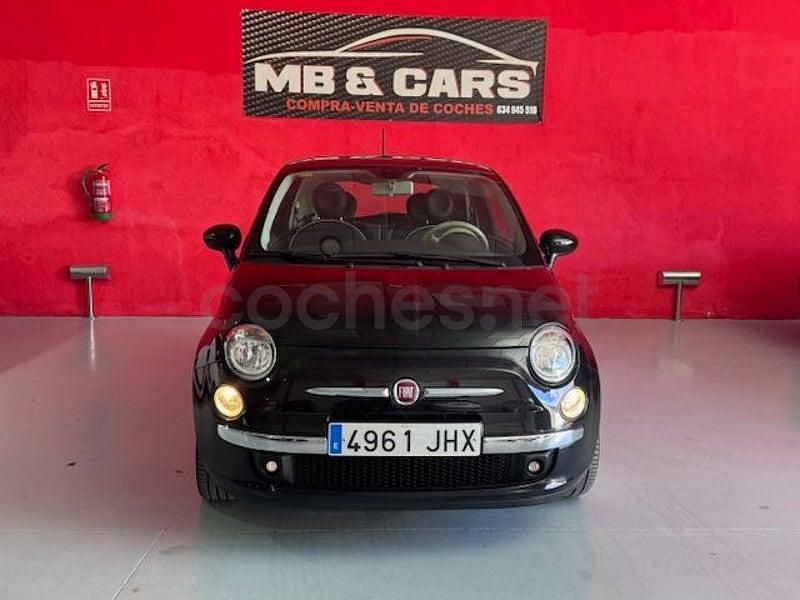 Usado Fiat 500 Lounge 69 CV (50 kW) 2015 Negro Berlina