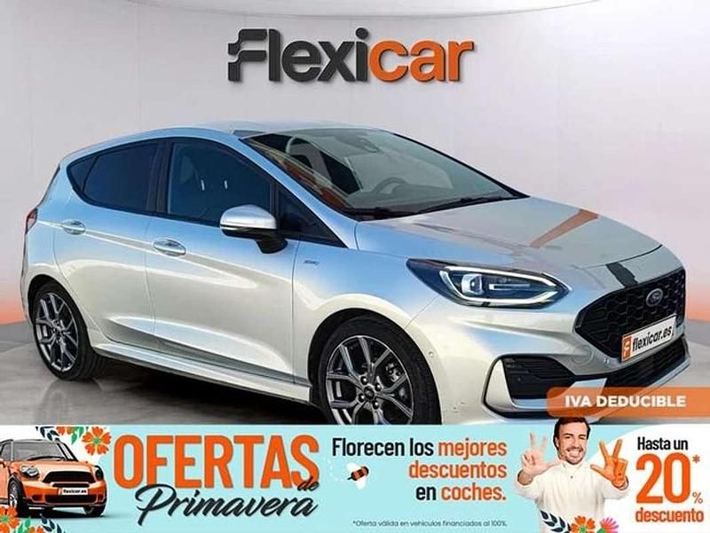 Usado Ford Fiesta ST-Line 125 CV (91 kW) 2022 Gris Utilitario