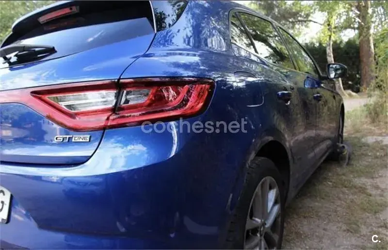 Usado Renault Mégane GT Line GT-Line 110 CV (80 kW) 2016 Azul Berlina