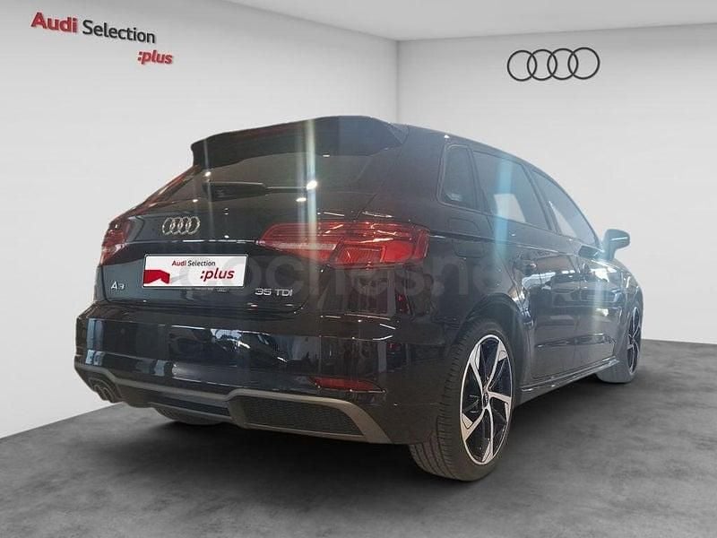 Usado Audi A3 Sport 150 CV (110 kW) 2020 Negro Berlina