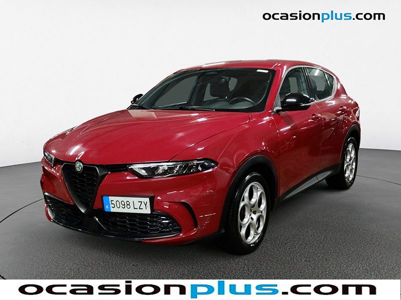 Rojo Usado 2022 Alfa Romeo Tonale Sprint SUV | 22.455 € (Precio justo) - Imagen 1/4