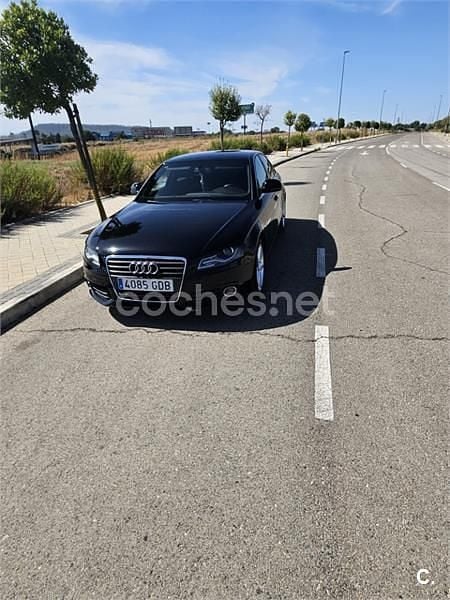 Usado Audi A4 143 CV (105 kW) 2008 Negro Berlina