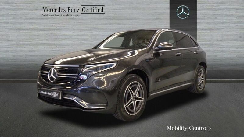 Gris Usado 2021 Mercedes EQC400 SUV | 47.900 € (Precio justo) - Imagen 1/4