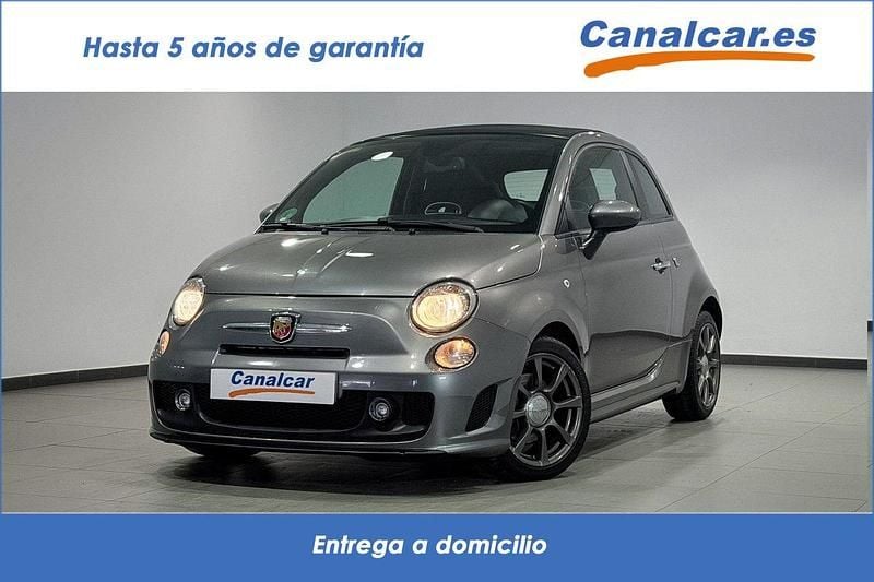 Usado Abarth 500 136 CV (100 kW) 2014 Gris Utilitario