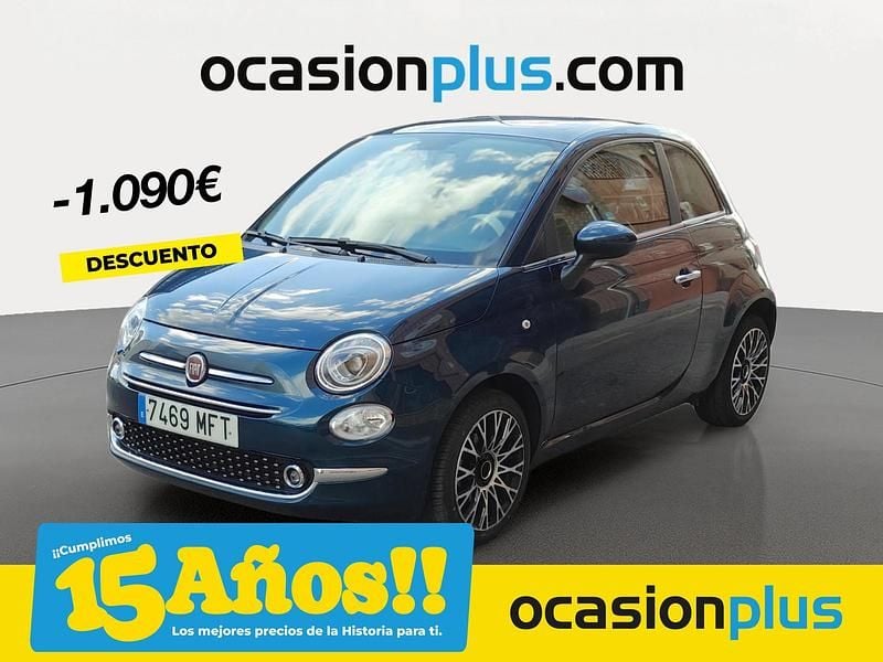 Azul Usado 2023 Fiat 500 Dolcevita Utilitario | 11.990 € (Precio justo) - Imagen 1/4