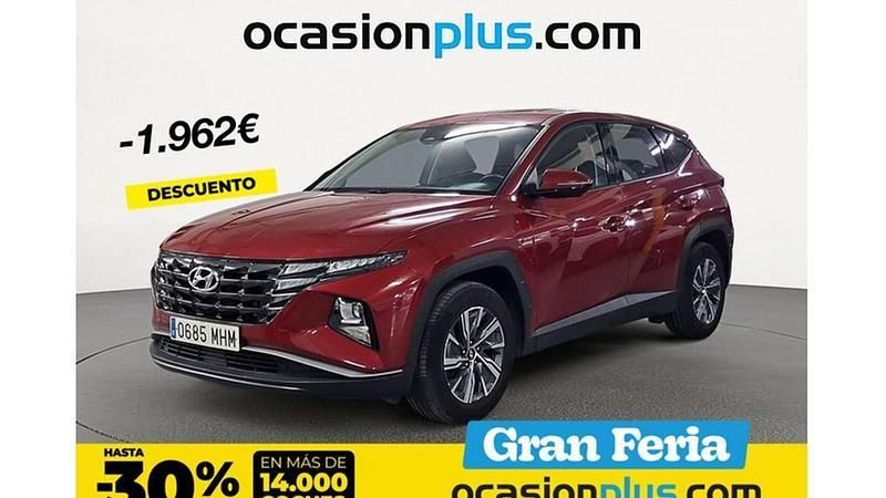 Rojo Usado 2023 Hyundai Tucson SUV | 19.628 € (Super precio) - Imagen 1/4