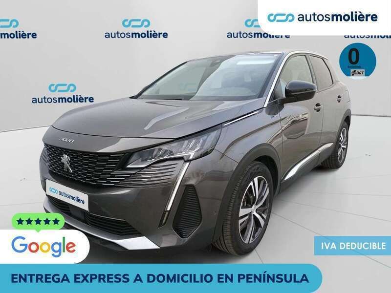 Plateado Usado 2021 Peugeot 3008 Allure Monovolumen | 18.990 € (Buen precio) - Imagen 1/4