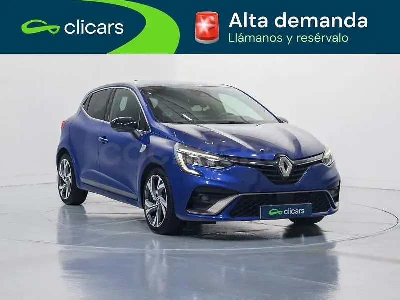 Usado Renault Clio IV RS Line 100 CV (73 kW) 2019 Azul Berlina